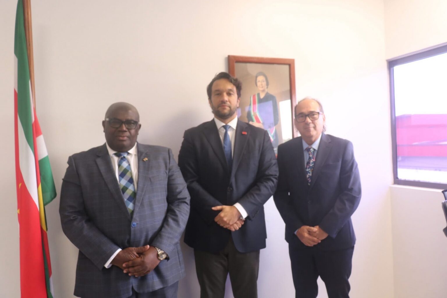 Landveld bespreekt samenwerking met Braziliaans Abrabunker in maritieme sector